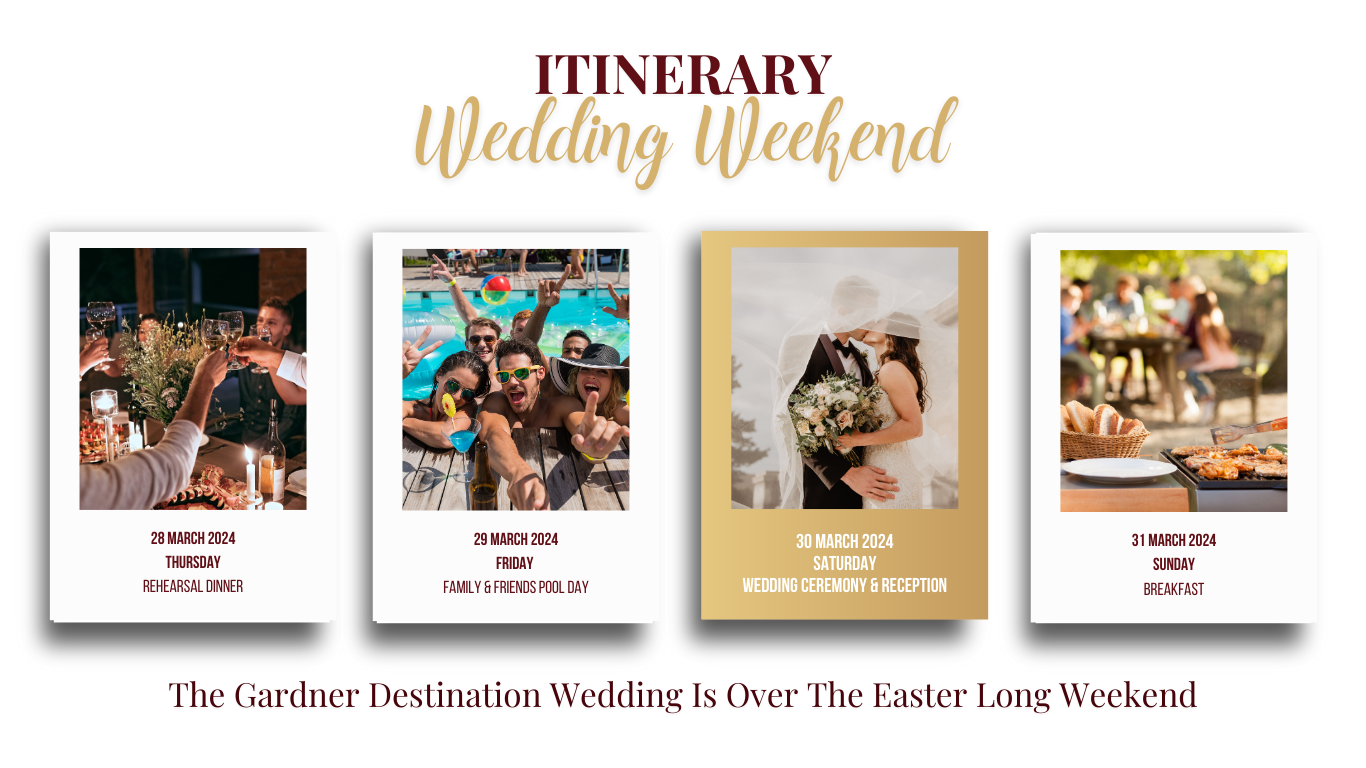 Wedding Itinerary